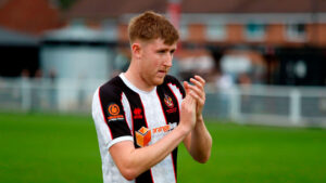 Spennymoor Town midfielder Sam Fielding