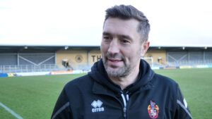 Spennymoor Town boss Graeme Lee