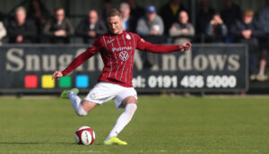 Gary Liddle in action for South Shields