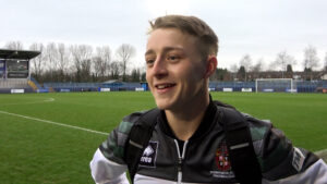 Spennymoor Town midfielder Finley Shrimpton