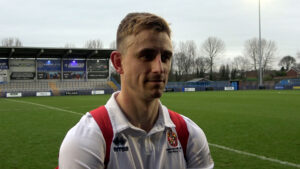 Spennymoor Town striker Glen Taylor