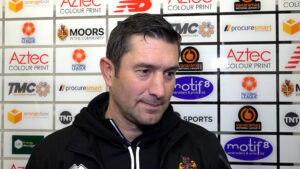 Spennymoor Town boss Graeme Lee