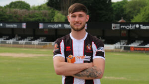 Spennymoor Town defender Dane Burlace