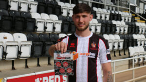 Spennymoor Town defender Dane Burlace