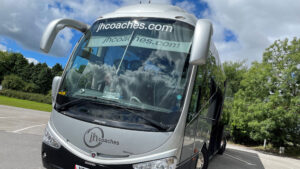 Spennymoor Town's team coach