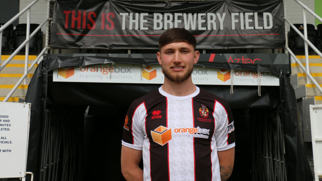 Spennymoor Town defender Dane Burlace