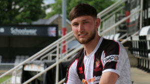 Spennymoor Town defender Dane Burlace