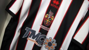 Spennymoor Town's home kit for 2024/25