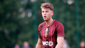 Spennymoor Town midfielder John Howard