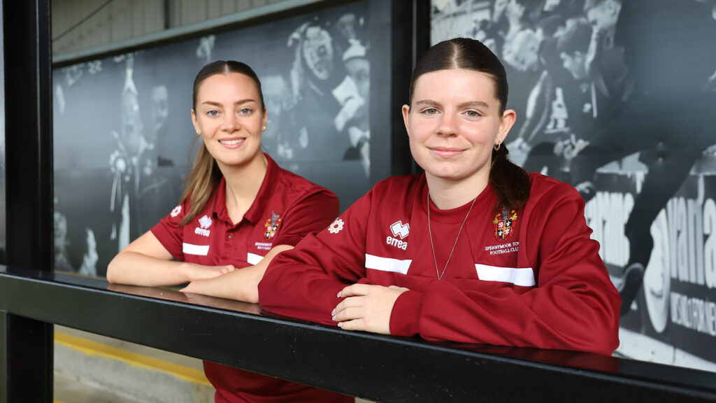 New Spennymoor Town Ladies signings Holly Doogan and Aimee Steele