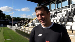 Spennymoor Town boss Graeme Lee