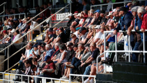 Spennymoor Town fans at The Brewery Field