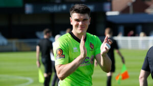 Spennymoor Town goalkeeper Brad James