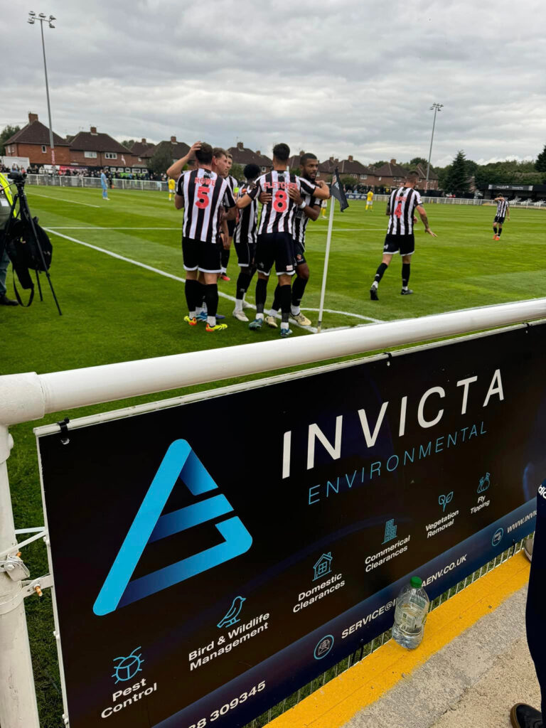 Invicta Environmental have become partners of Spennymoor Town