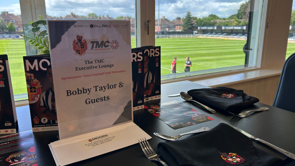 Spennymoor Town's TMC Executive Lounge