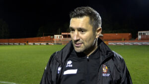 Spennymoor Town boss Graeme Lee