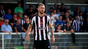 Spennymoor Town defender Dan Rowe