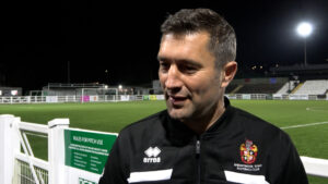 Spennymoor Town boss Graeme Lee