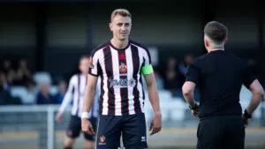 Spennymoor Town striker Glen Taylor