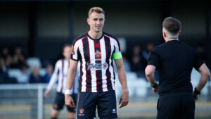 Spennymoor Town striker Glen Taylor