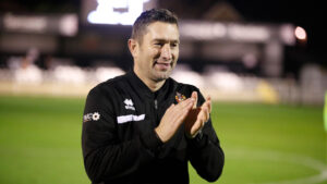 Spennymoor Town boss Graeme Lee