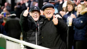 Spennymoor Town fans at The Brewery Field