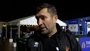 Spennymoor Town boss Graeme Lee