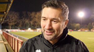 Spennymoor Town boss Graeme Lee