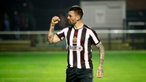 Spennymoor Town midfielder Callum Ross