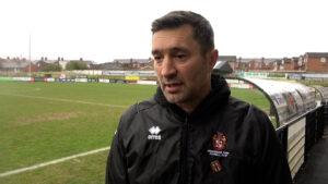 Spennymoor Town boss Graeme Lee