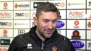 Spennymoor Town boss Graeme Lee