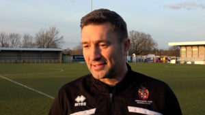 Spennymoor Town boss Graeme Lee