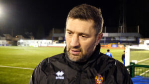 Spennymoor Town boss Graeme Lee