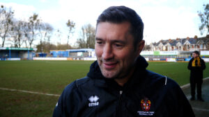 Spennymoor Town boss Graeme Lee