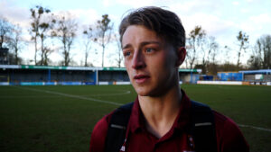 Spennymoor Town midfielder Finley Shrimpton