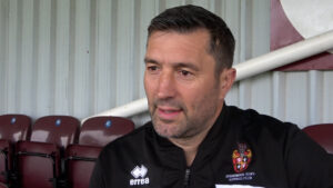 Spennymoor Town boss Graeme Lee