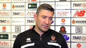 Spennymoor Town boss Graeme Lee