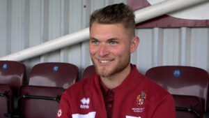 Spennymoor Town striker Aidan Rutledge