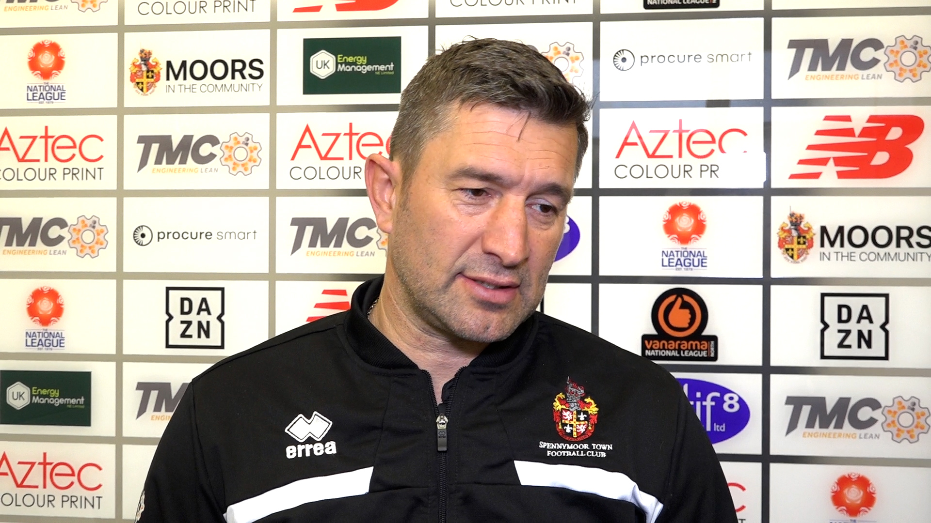 Spennymoor Town boss Graeme Lee