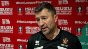 Spennymoor Town boss Graeme Lee