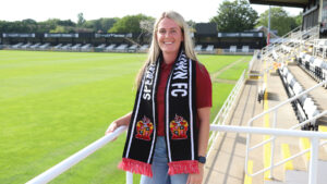 Midfielder Sophie Hodgson has joined Spennymoor Town Ladies