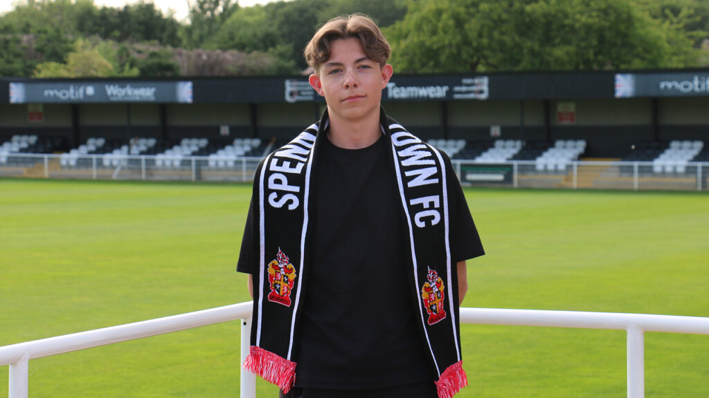 Spennymoor Town youngster Finlay Rose