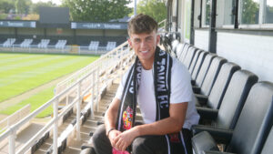 New Spennymoor Town signing Alfie Doherty at The Brewery Field