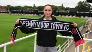 Defender Meg Elliott has signed for Spennymoor Town Ladies