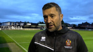 Spennymoor Town boss Graeme Lee