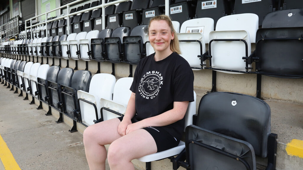 Spennymoor Town Ladies' new striker Ellie Smith
