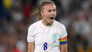 Leah Williamson is captain of the Lionesses