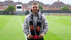 Spennymoor Town's new signing Mackenzie Heaney