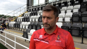 Spennymoor Town boss Graeme Lee