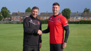 Spennymoor Town boss Graeme Lee welcomes new signing Gary Madine